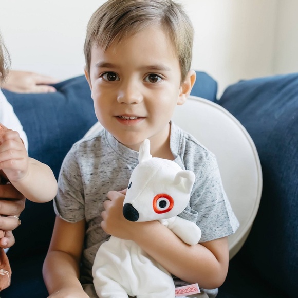 WubbaNub Baby Bullseye Soft Plush Toy Lovey - Picture 6 of 7